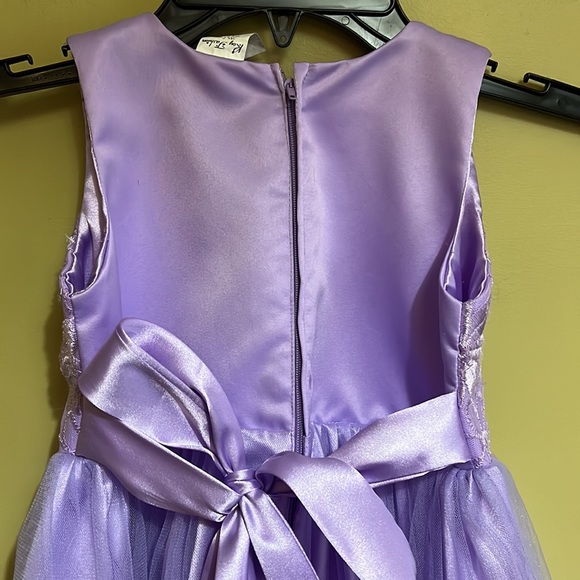 ROY FASHION Lilac Formal Toddler Dress - Size 3T - Picture 7 of 11